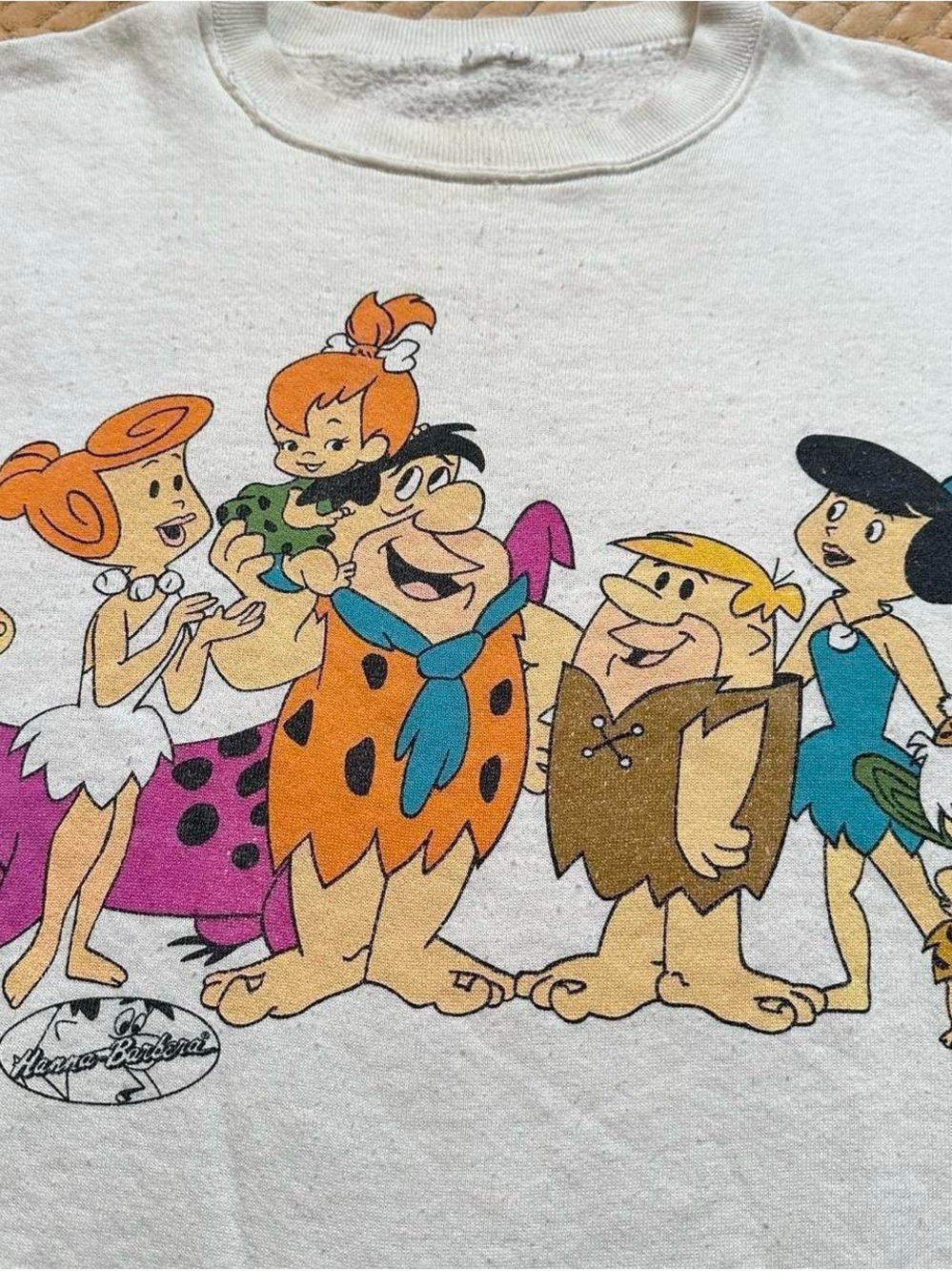 Vintage 1990s Flintstones Crewneck sweater M